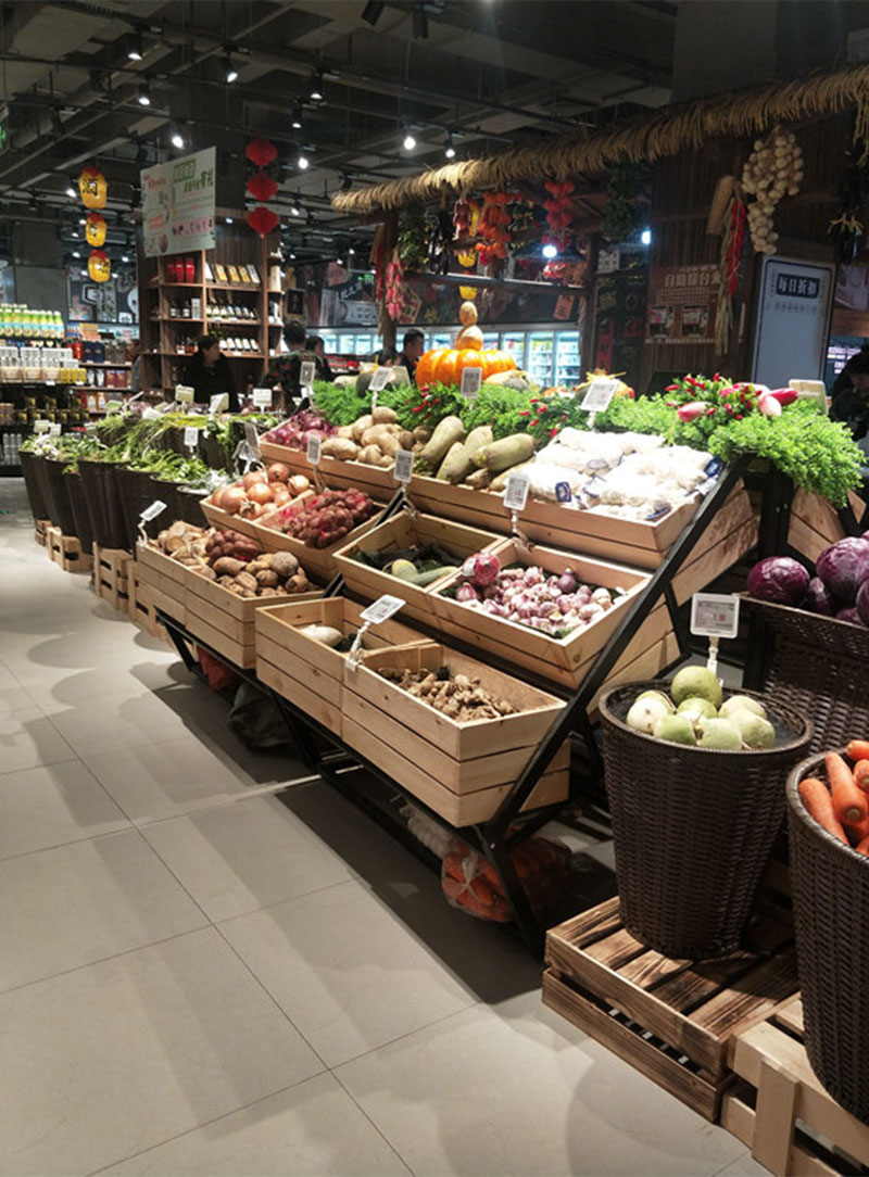 hypermarket vegetable and fruit rack5